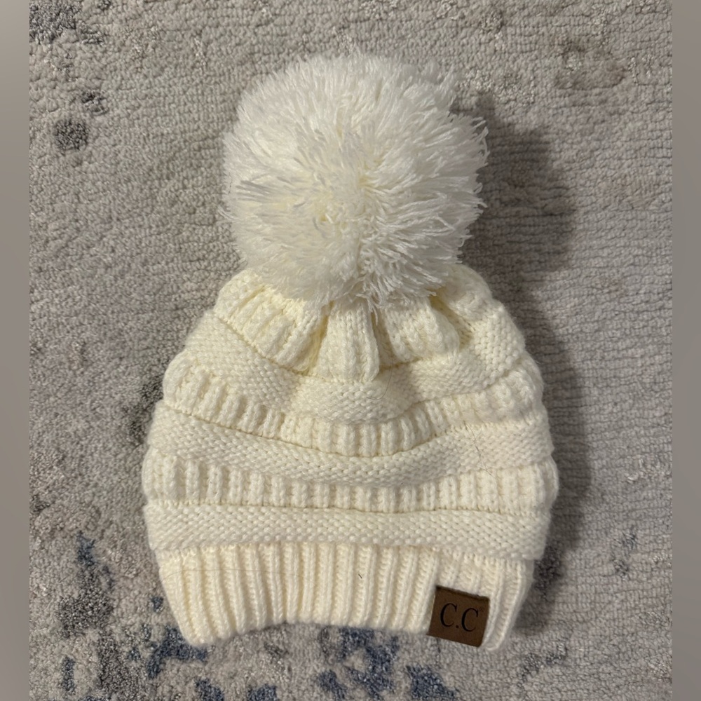 C.C Exlusives Cream beanie